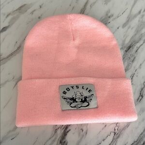 Boys Lie Pink Beanie